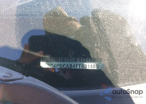 2015 Dodge Journey American Value Pkg from USA, damaged, VIN 3C4PDCAB4FT631480